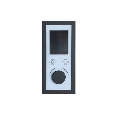 SunRay Rockledge 2-Person Traditional Sauna | 4.5kW Harvia Heater | Stone Wall