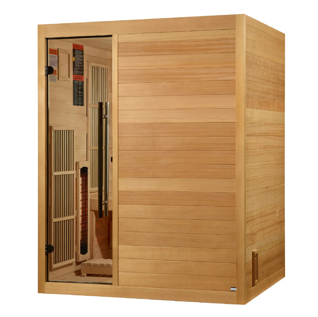 Golden Designs Soria 3 Per Hybrid Sauna (Indoor). Full Spectrum and Harvia Traditional Stove GDI-8330-01