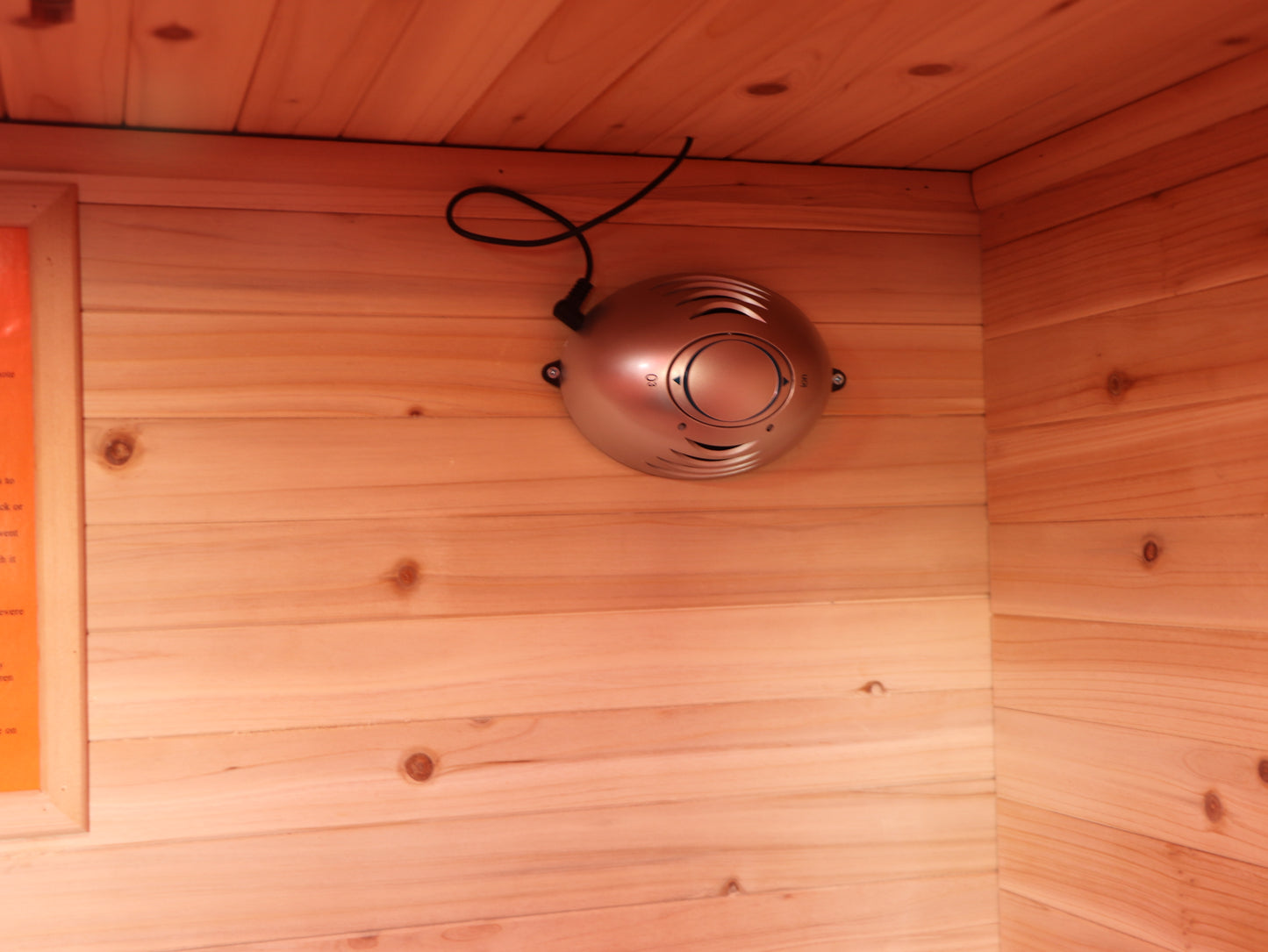 SunRay Burlington 2-Person Outdoor Infrared Sauna | Rapid Heat Heaters | Hemlock