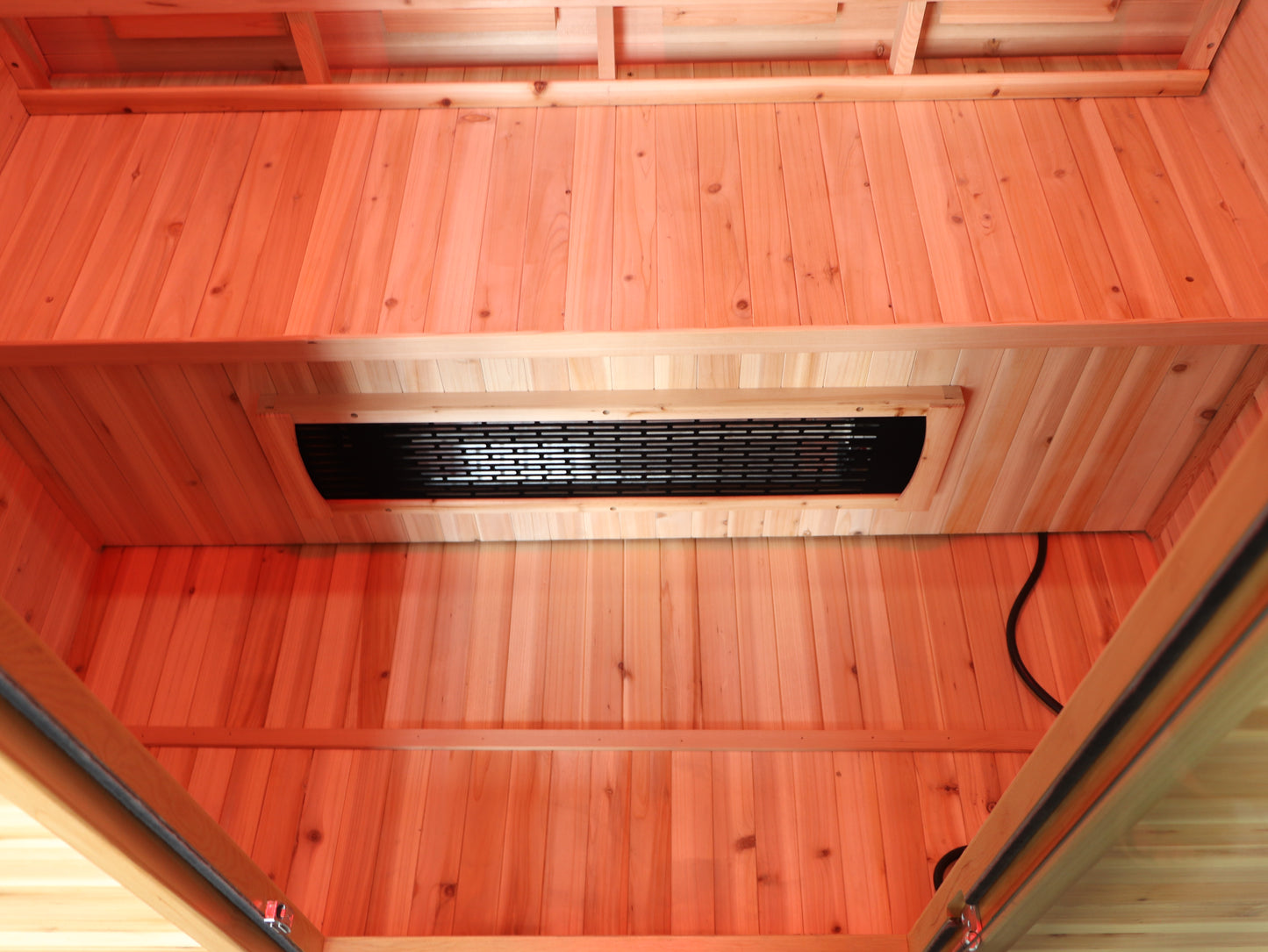 SunRay Grandby 3-Person Outdoor Infrared Sauna | Ceramic Heaters | Weatherproof