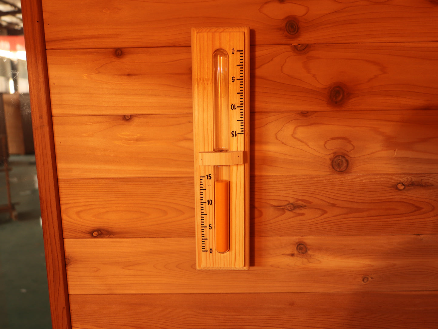 SunRay Denali 400D5 4-Person Outdoor Sauna | 6kW Harvia Heater | Red Cedar