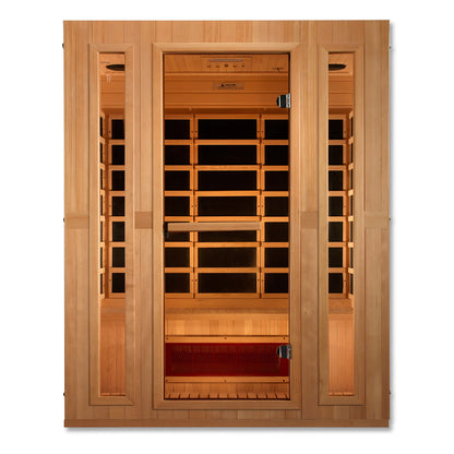 Maxxus Magellan 3-Person Low EMF FAR Infrared Sauna — Canadian Hemlock (MX-LS3-01)