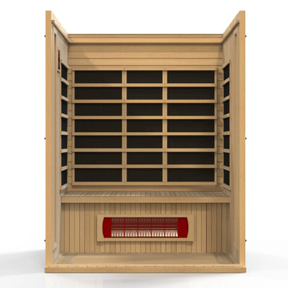 Maxxus Magellan 3-Person Low EMF FAR Infrared Sauna — Canadian Hemlock (MX-LS3-01)