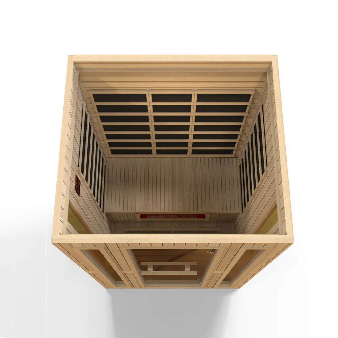Maxxus Magellan 3-Person Low EMF FAR Infrared Sauna — Canadian Hemlock (MX-LS3-01)