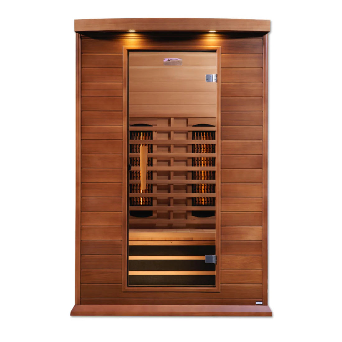 Maxxus Toulouse 2-Person Near-Zero EMF Full-Spectrum Infrared Sauna — Canadian Red Cedar (MX-M206-01-FS CED)