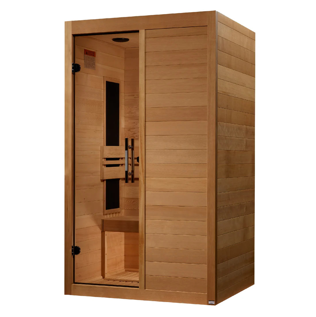 Maxxus Oasis 2-Person Low EMF FAR Infrared Sauna — Canadian Hemlock (MX-S206-01)