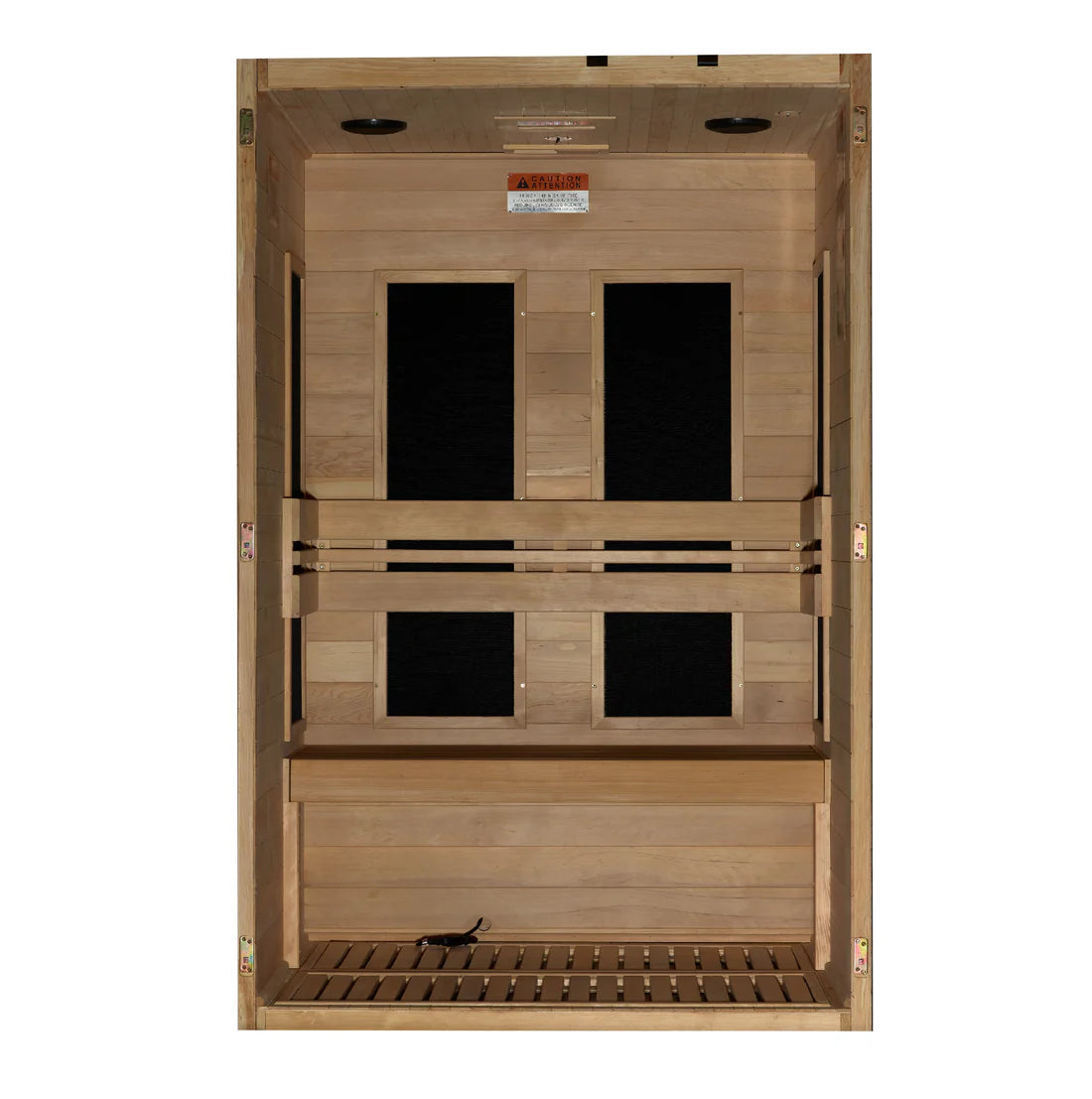 Maxxus “S-Line” 2 Person Ultra Low EMF FAR IR Sauna