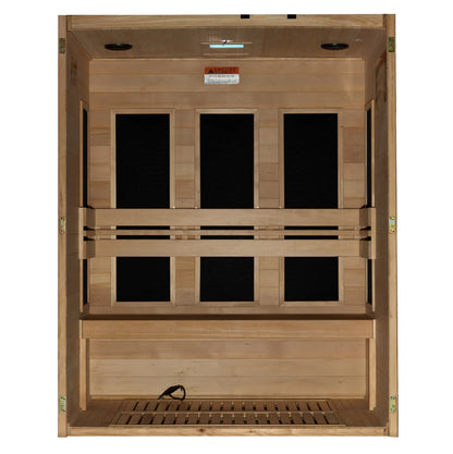 Maxxus “S-Line” 3 Person Ultra Low EMF FAR IR Sauna