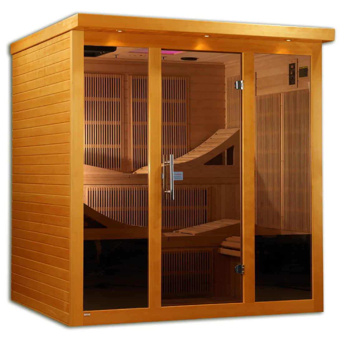 Dynamic Monaco 6 Person Ultra Low EMF Far IR Sauna DYN-6996-01