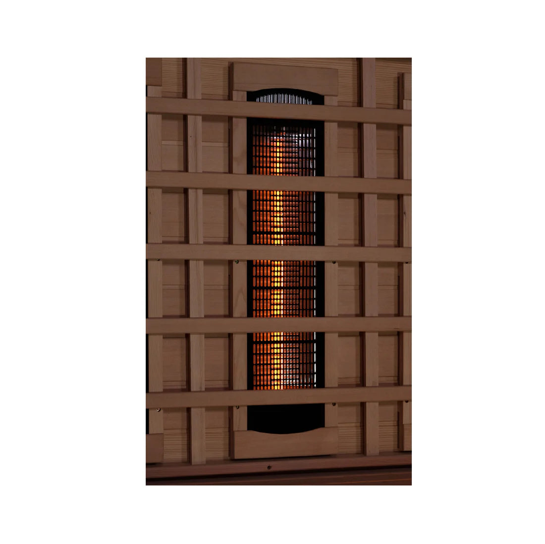 Golden Designs Eclipse 3 Person Near Zero EMF Full Spectrum Infrared Sauna with Himalayan Salt Bar GDI-8230-01
