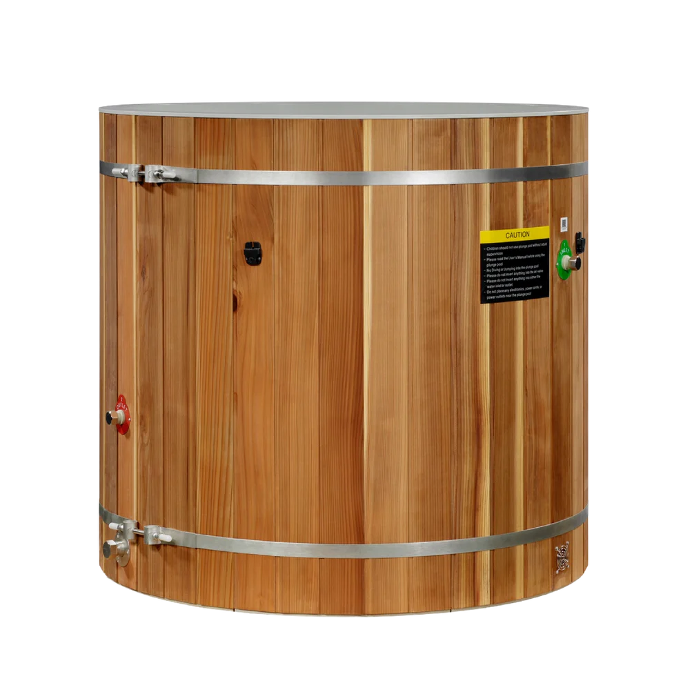 Dynamic Cold Therapy PVC Barrel Cold Plunge