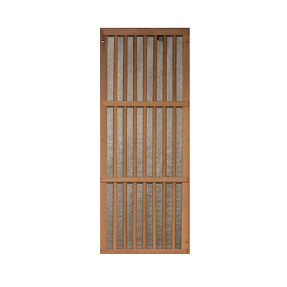 Maxxus Avignon 3-Person Near-Zero EMF FAR Infrared Corner Sauna — Canadian Red Cedar (MX-K356-01-ZF CED)