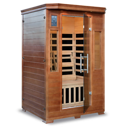 2-Person Hemlock Premium Infrared Sauna