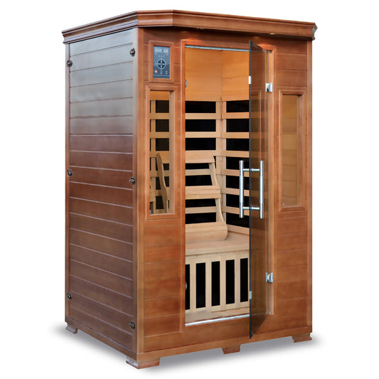 2-Person Hemlock Premium Infrared Sauna