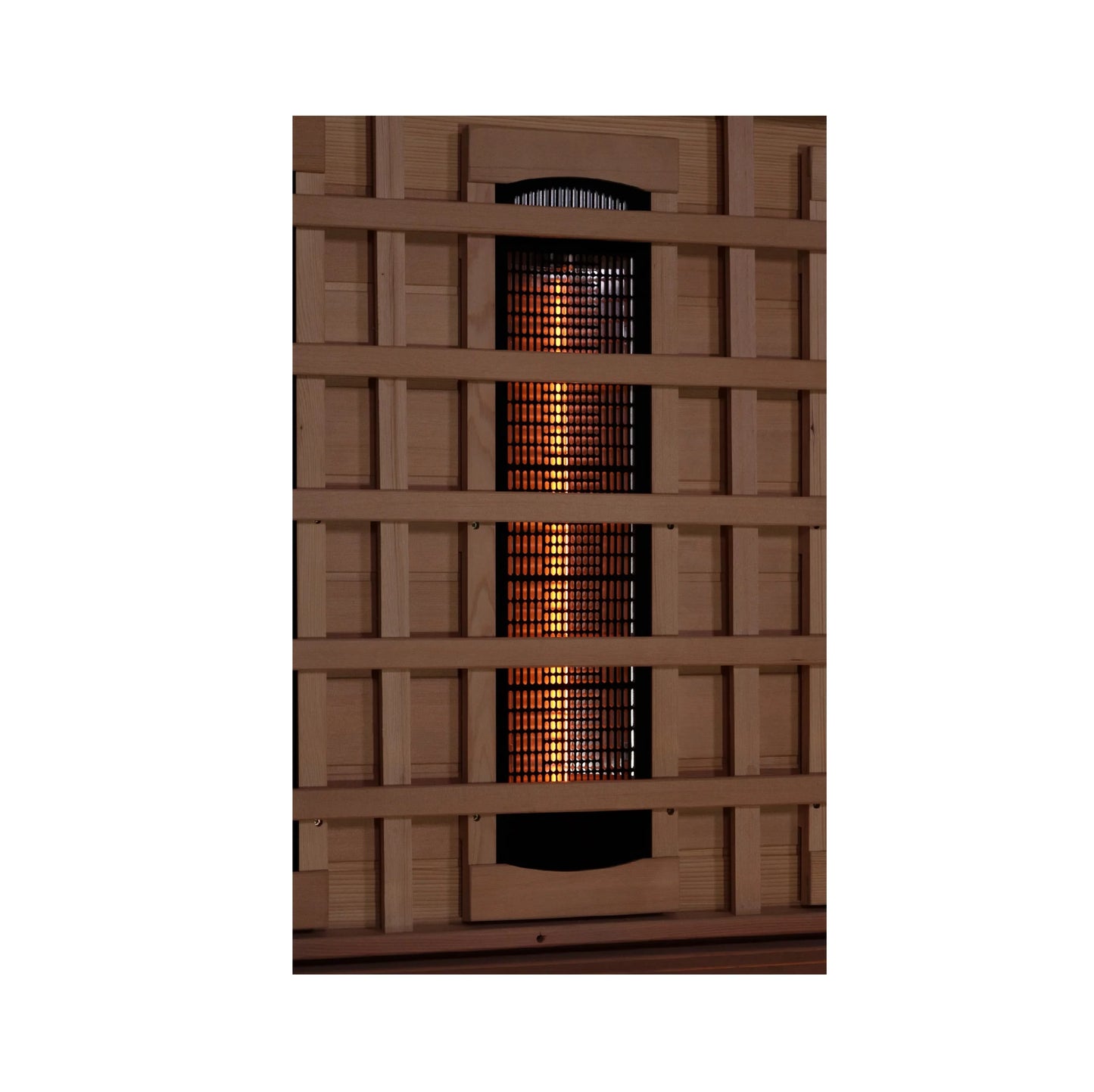 Golden Designs Aurora 1-Person Near-Zero EMF Full-Spectrum Infrared Sauna — Canadian Hemlock (GDI-8010-03)