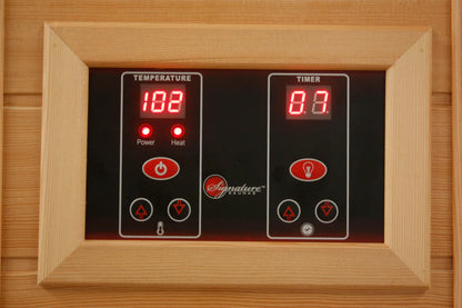Maxxus Montilemar 3 Person Near Zero EMF FAR Infrared Sauna – Canadian Red Cedar MX-K306-01-ZF CED