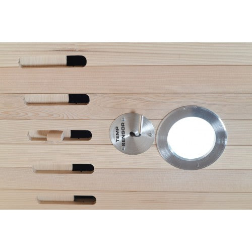 SunRay Cayenne 4-Person Outdoor Infrared Sauna | Ceramic Heaters | Weatherproof