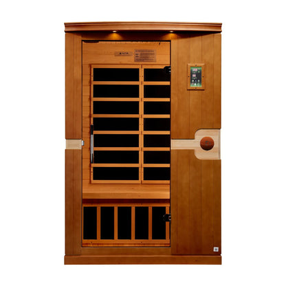 Dynamic Venice 2 Person Low EMF Far Infrared Sauna DYN-6210-01