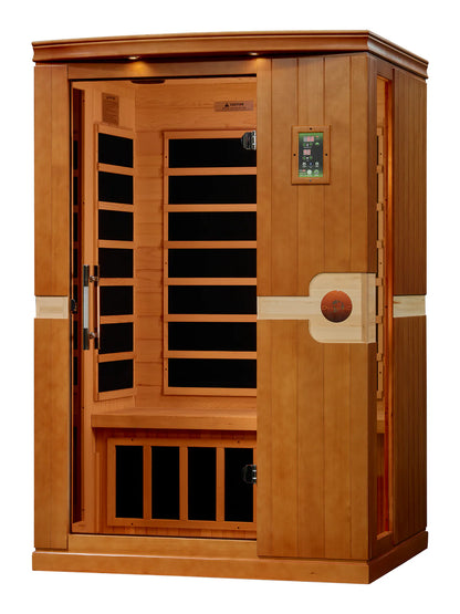 Dynamic Venice 2 Person Low EMF Far Infrared Sauna DYN-6210-01