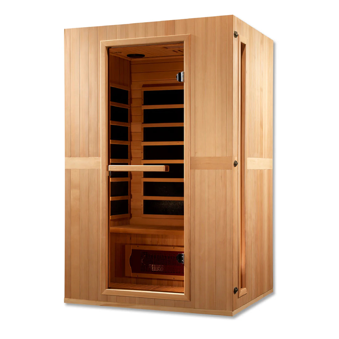Maxxus Solstice 2-Person Low EMF FAR Infrared Sauna — Canadian Hemlock (MX-LS2-01)  Available Mid- October 2025 (Reserve your inventory early)