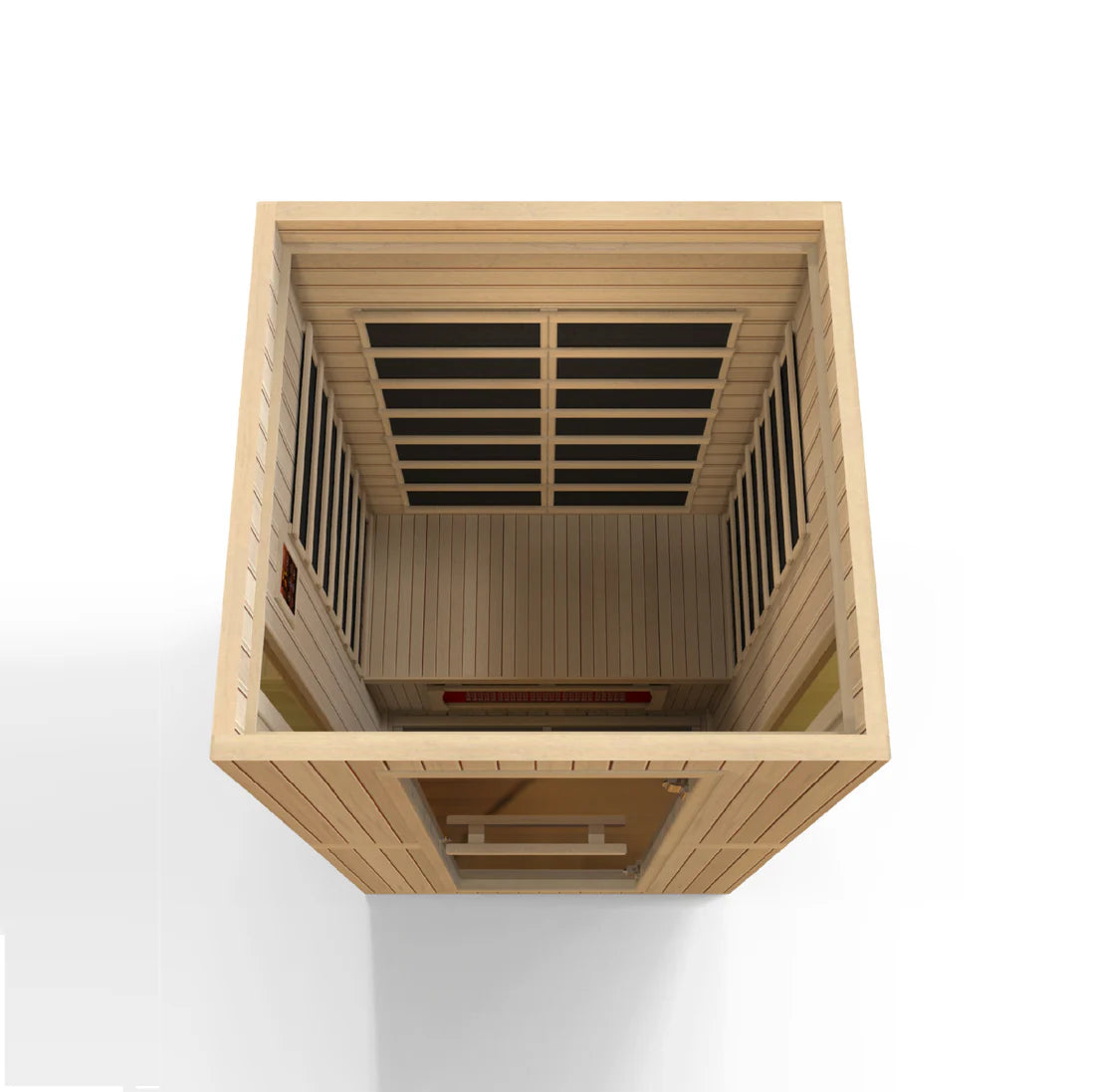 Maxxus Solstice 2-Person Low EMF FAR Infrared Sauna — Canadian Hemlock (MX-LS2-01)  Available Mid- October 2025 (Reserve your inventory early)