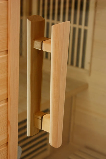 Maxxus Montilemar 3 Person Near Zero EMF FAR Infrared Sauna – Canadian Red Cedar MX-K306-01-ZF CED