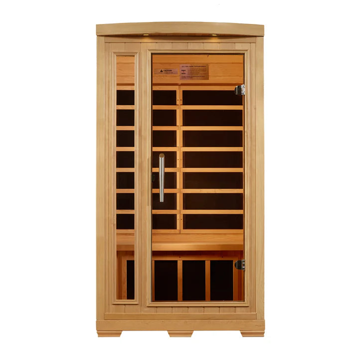 Pro 6 Madison Elite 1 Person Near Zero EMF FAR Infrared Sauna P6-H106-02