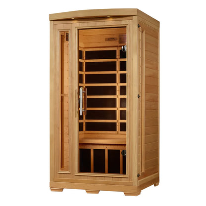 Pro 6 Madison Elite 1 Person Near Zero EMF FAR Infrared Sauna P6-H106-02