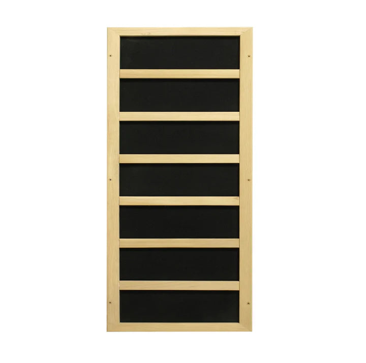 Pro 6 Rebecca 3-Person Corner Near-Zero EMF FAR Infrared Sauna — Canadian Hemlock (P6-H356-02)