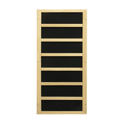 Pro 6 Rebecca 3-Person Corner Near-Zero EMF FAR Infrared Sauna — Canadian Hemlock (P6-H356-02)